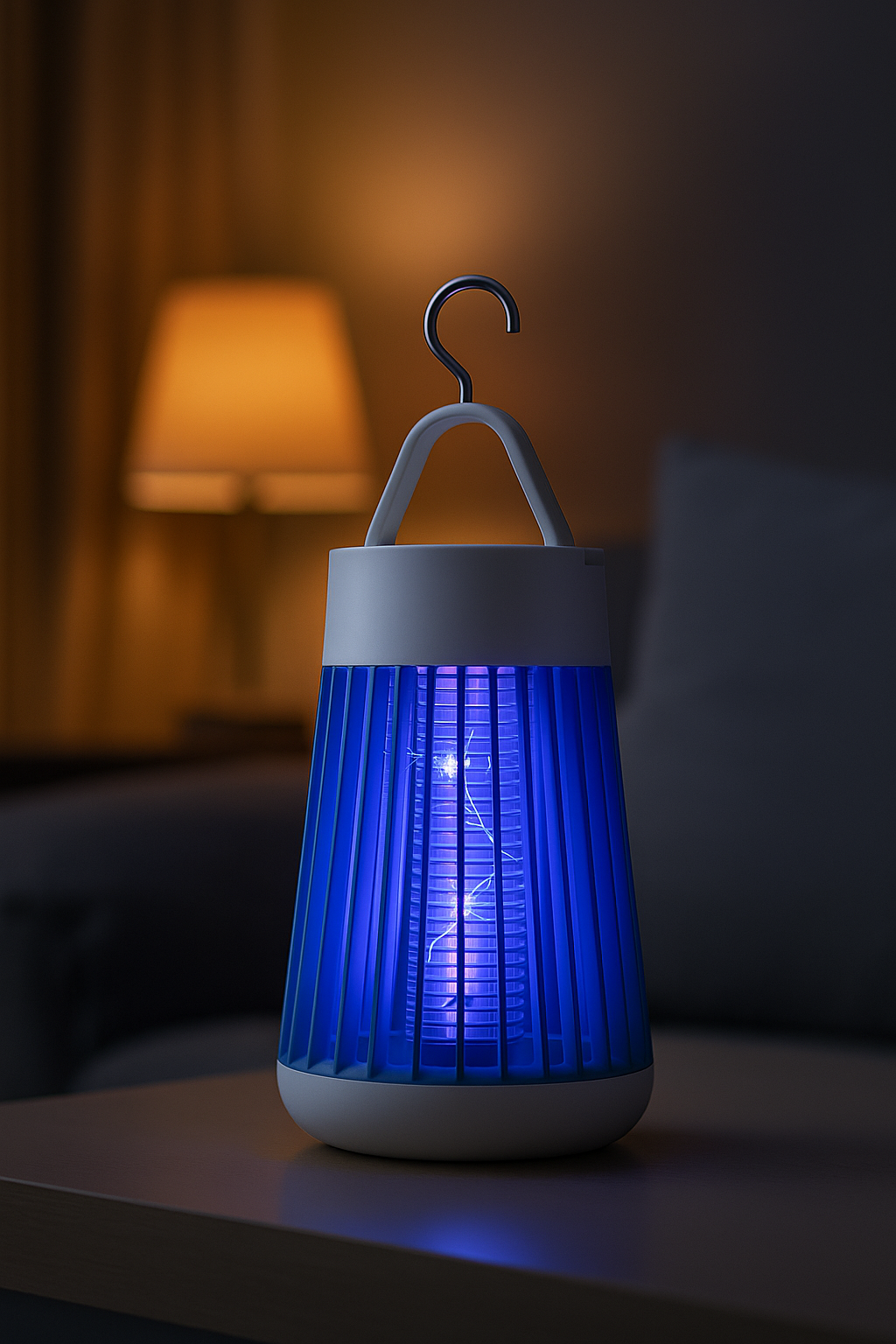 Lámpara Antimosquitos UV Recargable | Silenciosa, segura y sin químicos
